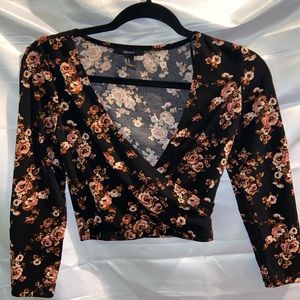 Floral Crop top